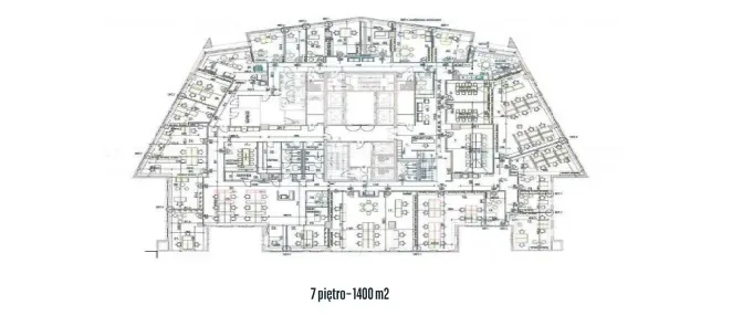 Piętro biurowe na wynajem Warszawa, Muranów. 7